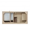 Marigot Single 48" Single (Vanity Only Pricing) in Sunwashed Oak